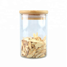 Glass Kitchen Jar Storage for Food with Cork Lid